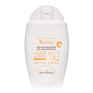 Eau Thermale Avène + Mineral Fluid Sunscreen, Broad Spectrum SPF 50+