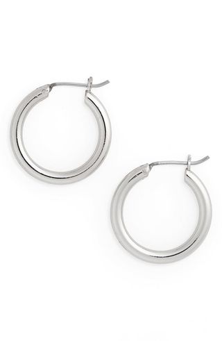 Halogen + Small Endless Hoop Earrings