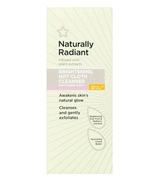 Superdrug + Naturally Radiant Hot Cloth Face Cleanser
