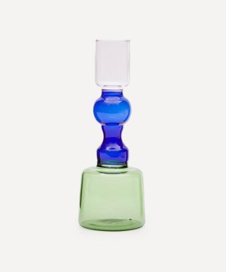 Klevering + Small Tricolour Glass Candle Holder