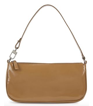 By FAR + Rachel Brown Patent Leather Shoulder Bag