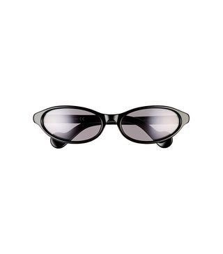 Moncler + 58mm Oval Sunglasses