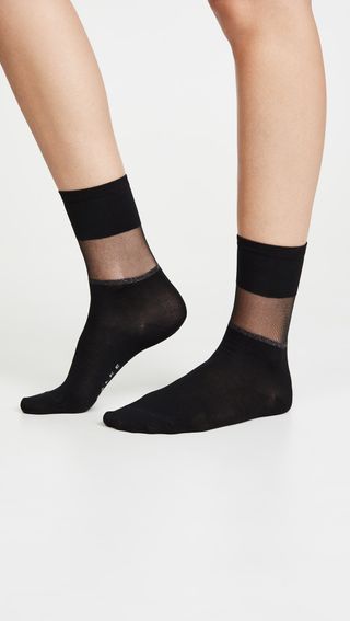Falke + Sheer Detail Socks