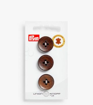 Prym + Leather Buttons