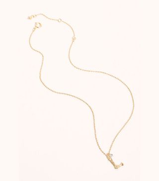 Free People + Gold Plated Love Note Necklace