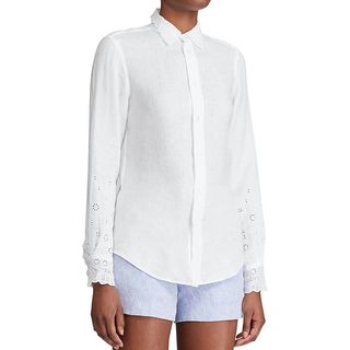 Polo Ralph Lauren + Georgia Linen Button-Up Shirt
