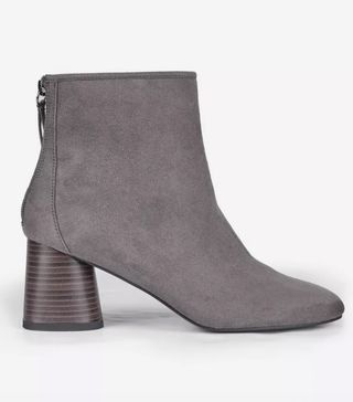 Dorothy Perkins + Grey ‘Anthea’ Ankle Boots