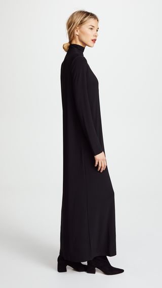 Norma Kamali + Kamali Kulture Go Turtleneck Maxi Dress