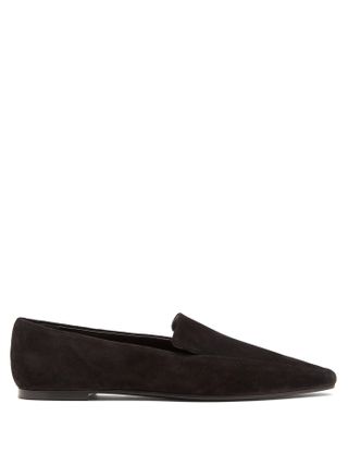 The Row + Minimal Suede Loafers