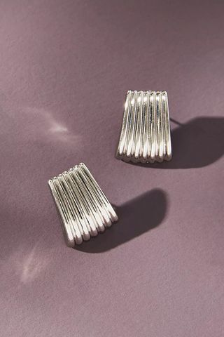 By Anthropologie + Ribbed Post Earrings