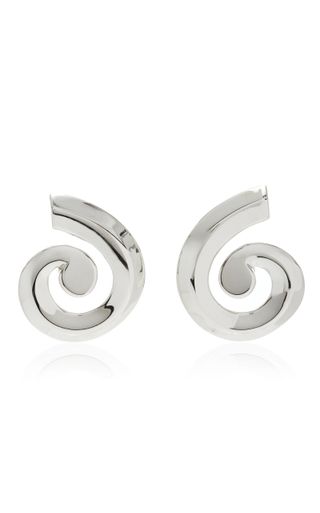 Ben-Amun + Exclusive Swirl Silver-Tone Earrings