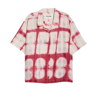 Story MFG. + Tie Dye Organic Cotton Bowling Shirt