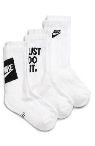 Nike + Everyday Cush Assorted 3-Pack Crew Socks