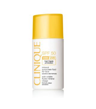 Clinique + Mineral Sunscreen Fluid for Face SPF 50