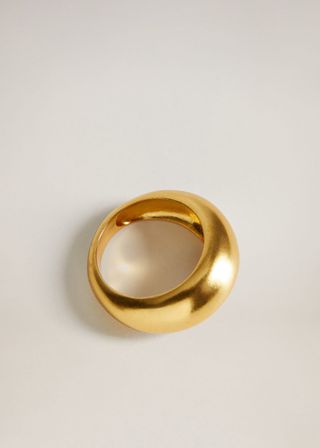 Mango + Embossed Big Ring