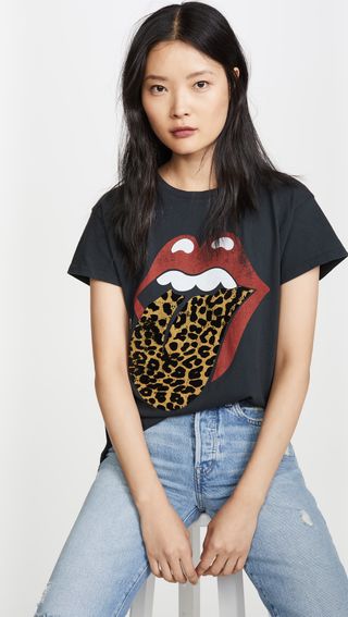 One by Daydreamer + Rolling Stones Leopard Tee