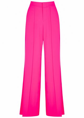 Alice + Olivia + Knox Hot Pink Wide-Leg Trousers