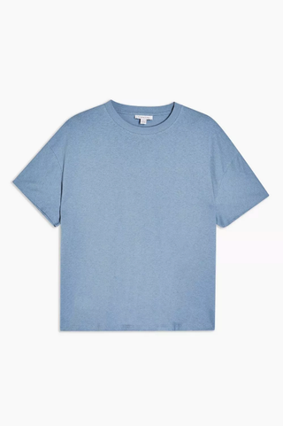 Topshop + Weekend T-Shirt in Blue