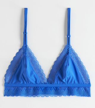 & Other Stories + Lace Triangle Soft Bra