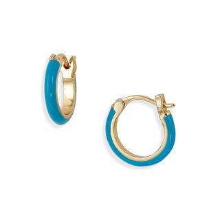 Gorjana + Amalfi Huggie Hoop Earrings