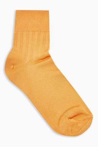 Topshop + Honey Ribbed Slinky Socks