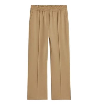 Arket + Elastic Waist Wool Trousers