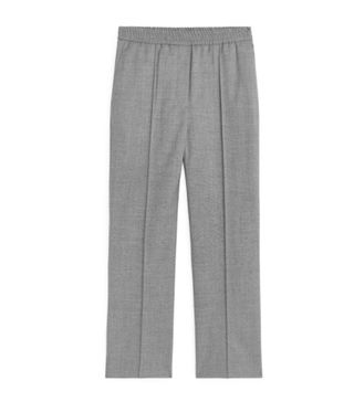 Arket + Elastic Waist Wool Trousers