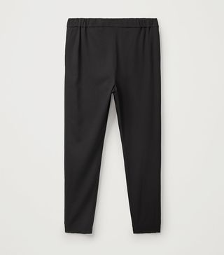 COS + Elasticated Wool-Mix Trousers
