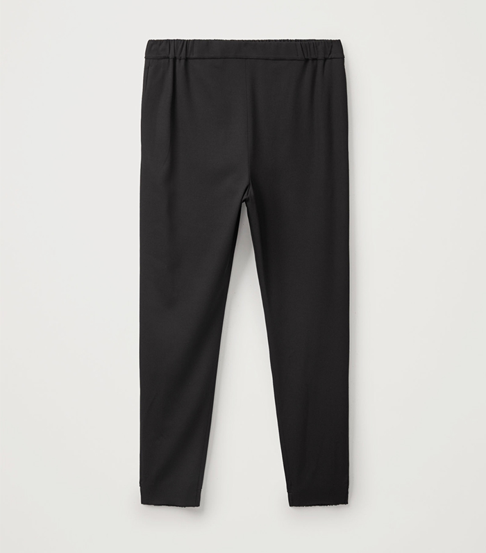 COS + Elasticated Wool-Mix Trousers