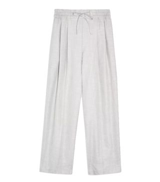 Topshop + Grey Pleated Joggers