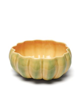 Bordallo Pinheiro + Pumpkin Earthenware Bowl
