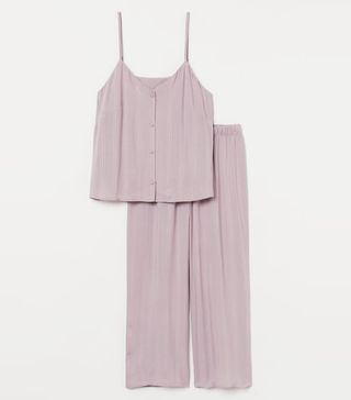 H&M + Pyjama Top and Culottes