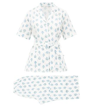 Emilia Wickstead + Fifi Floral-Print Cotton Pyjamas