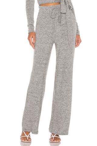 Lovers + Friends + Raven Pant in Heather Grey