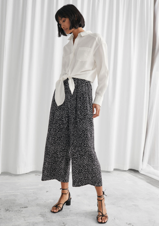 & Other Stories + High Waisted Culottes