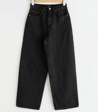 & Other Stories + High Rise Wide Leg Jeans