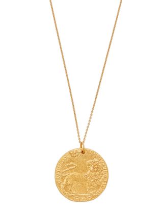 Alighieri + Il Leone 24kt Gold-Plated Necklace