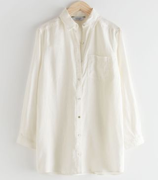 & Other Stories + Oversized Linen Shirt