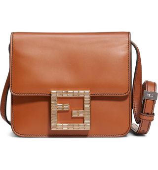 Fendi + Fab Leather Crossbody Bag