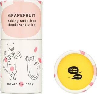 Meow Meow Tweet + Grapefruit Baking Soda Free Deodorant Stick