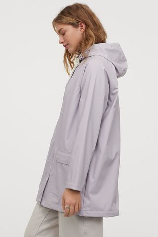 H&M + Hooded Rain Jacket