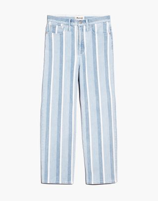 Madewell + Slim Wide-Leg Jeans in Dion Stripe