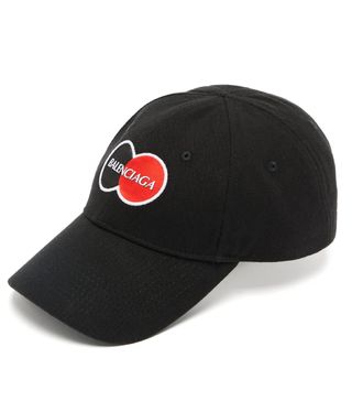 Balenciaga + Logo-Appliqué Cotton Baseball Cap
