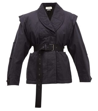 Isabel Marant Étoile + Raine Detachable-Sleeve Cotton-Blend Jacket