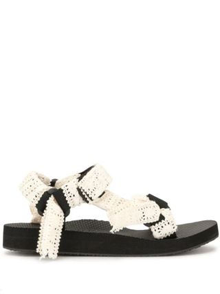 Arizona Love + Trekky Embroidered Flat Sandals