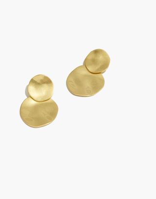 Madewell + Hammered Disc Statement Earrings