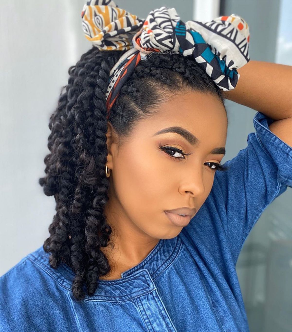 18 Cute and Easy ish Natural Hairstyles to Try Right Now Who What Wear