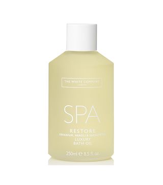 The White Company + Spa Restore Luxury Bath Oil