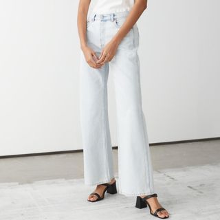 & Other Stories + Relaxed Wide Bootcut Jeans