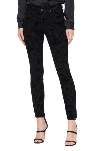 Paige + Transcend Hoxton High Waist Ankle Skinny Jeans